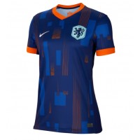 Echipament fotbal Olanda Tricou Deplasare European 2024 pentru femei maneca scurta